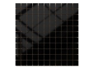 Mosaik CERAMIC SUPER BLACK GLAENZEND KOSTKA 2,5 30X30cm