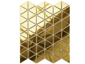 Mosaik GLAS TRIANGLE DECKE GOLD