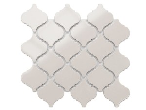 Mosaik KERAMIK ARABESKE HELLGRAU