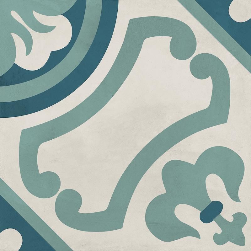 Marca Corona Terra Art Giglio Oceano/Cielo 20x20 I386 płytki gresowe patchworkowe 144366