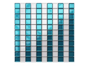 Glas-Mosaik Greco Blau Azzuro Perle 30x30cm 8mm