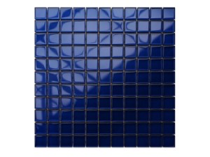 Blaue Kobalt Glas-Mosaikfliesen 30x30cm 8mm