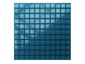 Blaue Türkis Mosaikfliesen 30x30cm 8mm