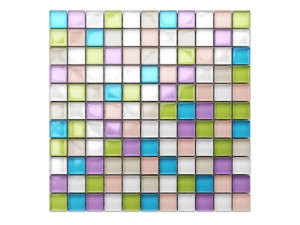 Mosaikglas RAINBOW LIGHT 30x30cm 8mm