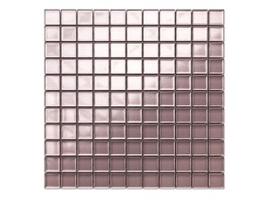 Mosaik Glas Rosa Flieder 30x30cm 8mm