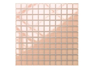 Glas-Mosaik Rosa Lachs 30x30cm 8mm