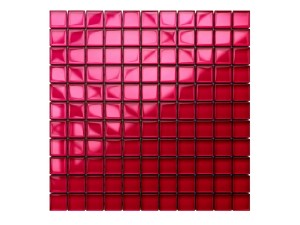 Glass Mosaic Rosa Himbeere 30x30cm 8mm