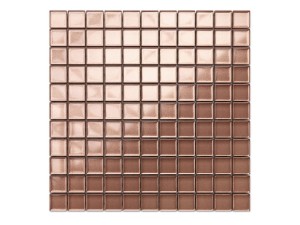 Rosa Mosaikglas Praline 30x30cm 8mm