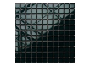 Grüne Glasflasche Mosaik