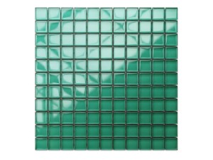 Grüne Mosaikfliese Malachit 30x30cm 8mm