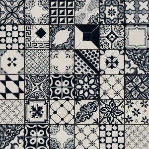 Fioranese Riggiole Bianco Mix 20x20 RIG20BR patchwork Fliesen aus Feinsteinzeug