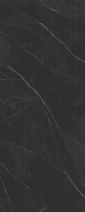 Feinsteinzeug Laminam Diamond Calacatta Black Rain 120x300x0,3 cm