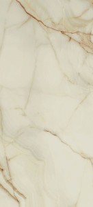 Florim Les Bijoux Onyx Blanche Glänzend 120x280x0,6 cm Großformatplatte