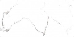 Gres marmur bardzo biały ze czarną żyłami Decovita Satvario White Poler 60x120 80533