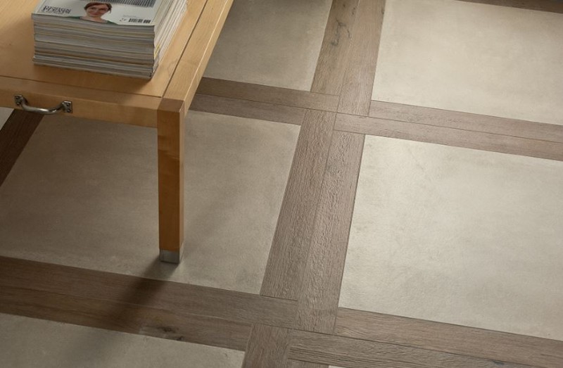 Gres perłowy beż Fioranese Blend Concr. Avorio L/R 60x60 73922