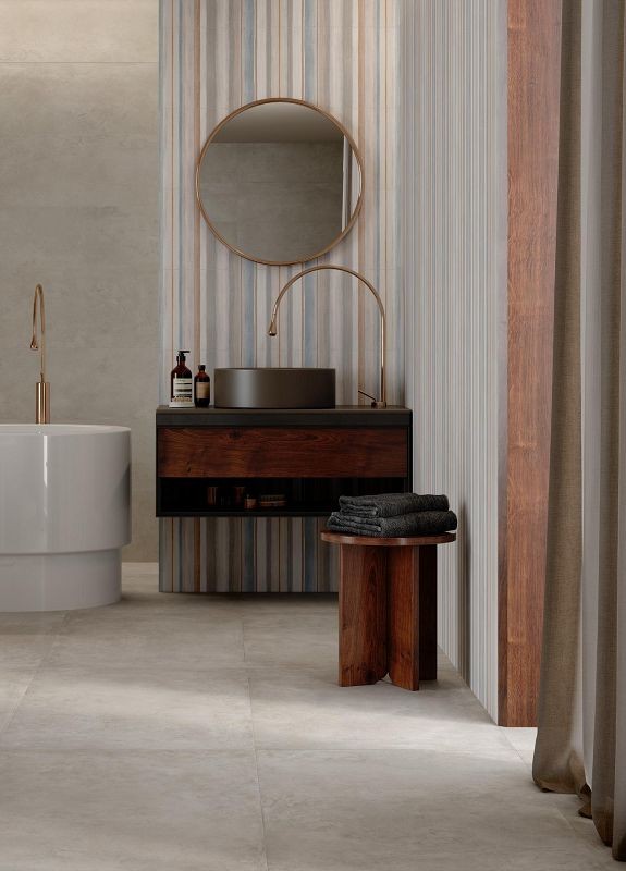 Marazzi Plaza Grey 30x60 M9AM płytki betonowe gresowe 141143