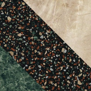 ABK Play Marble Black 20x20: Patchwork-Feinsteinzeugfliese