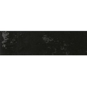 Marca Corona Regoli Nero Glänzend 7,5x30 F696 Wandfliesen Ziegeloptik