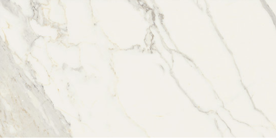 Gres imitujący marmur biało- szary brąz Fioranese Marmorea Bianco Calacatta Połysk 75x150 69708