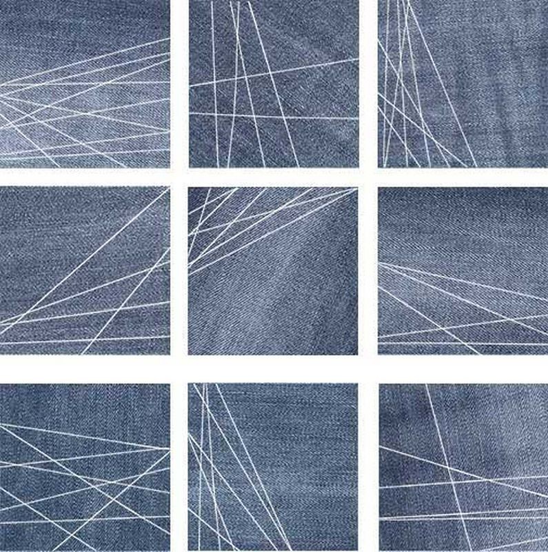 WOW Denim Decor Indigo 14x14 płytka gresowa 164438