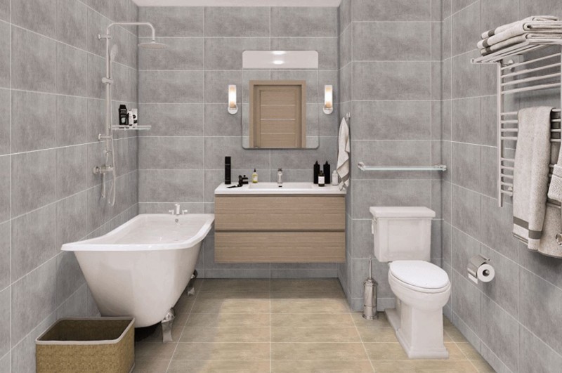 Gresy beton szary Marazzi Clays Lava MLUL 60x120 36219