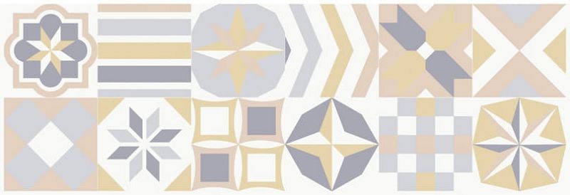 Baldocer Sena Neve Satin B-Thin 30x90 płytka ścienna patchwork 117307