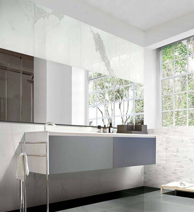 Płytki xxl Calacatta Cerim Timeless Calacatta Lucido 80x240cm bn 21625