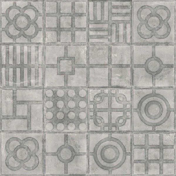 Vives Paulista Cemento 20x20 MIX płytka gresowa patchwork 154615