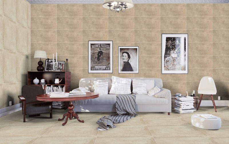 Gresy beton beż Marazzi Clays Sand MLV3 60X60 36234