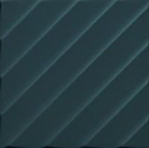 Marca Corona 4D Diagonal Dunkelblau 20x20 E065 Wandfliesen