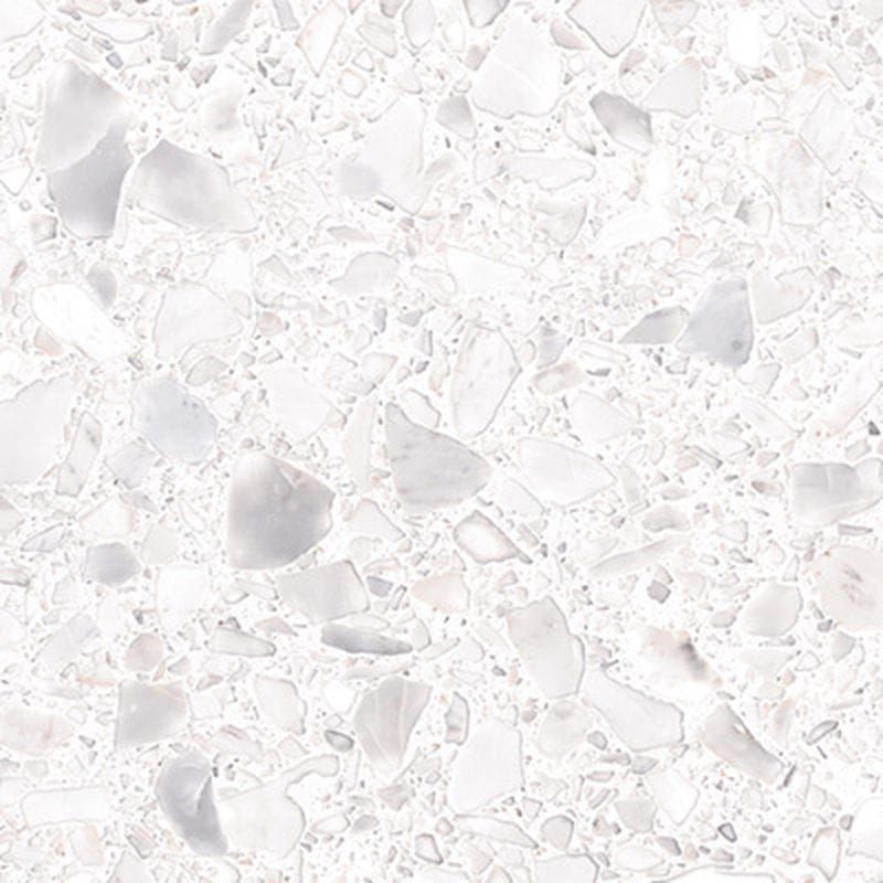 Casalgrande Padana Macro Bianco Lucido 60x60 płytki gresowe imitujące lastryko 118341