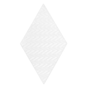 Dunin Rombic White 04 Matt 11,5x20: Mosaikfliesen Dekor