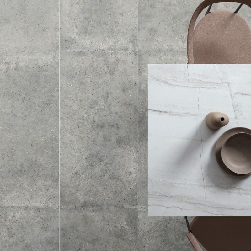 Ariana Anima Grigio Naturale 60x60 płytki gresowe imitujące beton 114367