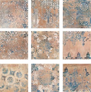 WOW Chateau Antique Cotto 18,5x18,5 Fliese aus Feinsteinzeug
