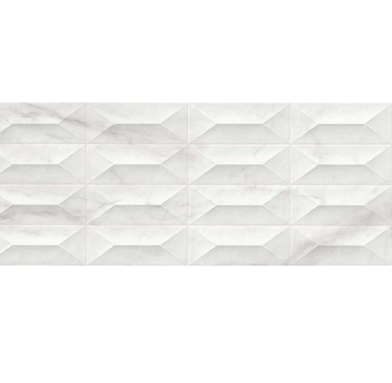 Marazzi Marbleplay White Struttura Gem 3D 30x90 M4PC płytka ścienna 139294