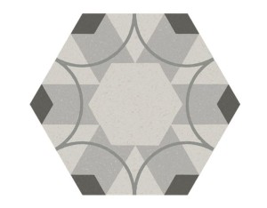 Marca Corona Paprica P2 Esagona 25x21,6 F916 hexagonale Fliesen