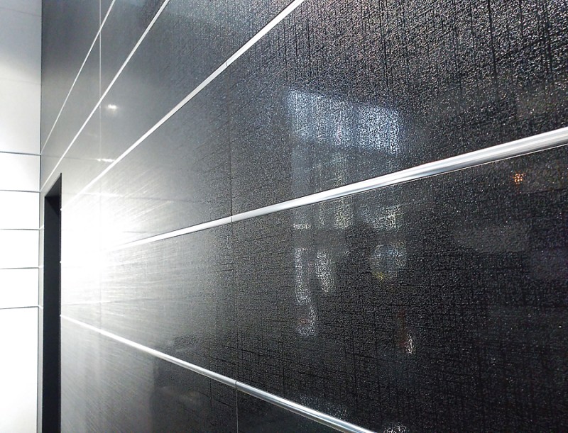 Płytki świecace czarne Azteca Electra 60 Lux Black 60x60 krs 12673
