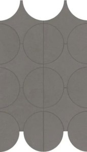 Marazzi Cementum Mosaik Cerchi: Betonoptik Fliesen 23,8x41,4cm (M9Y2)
