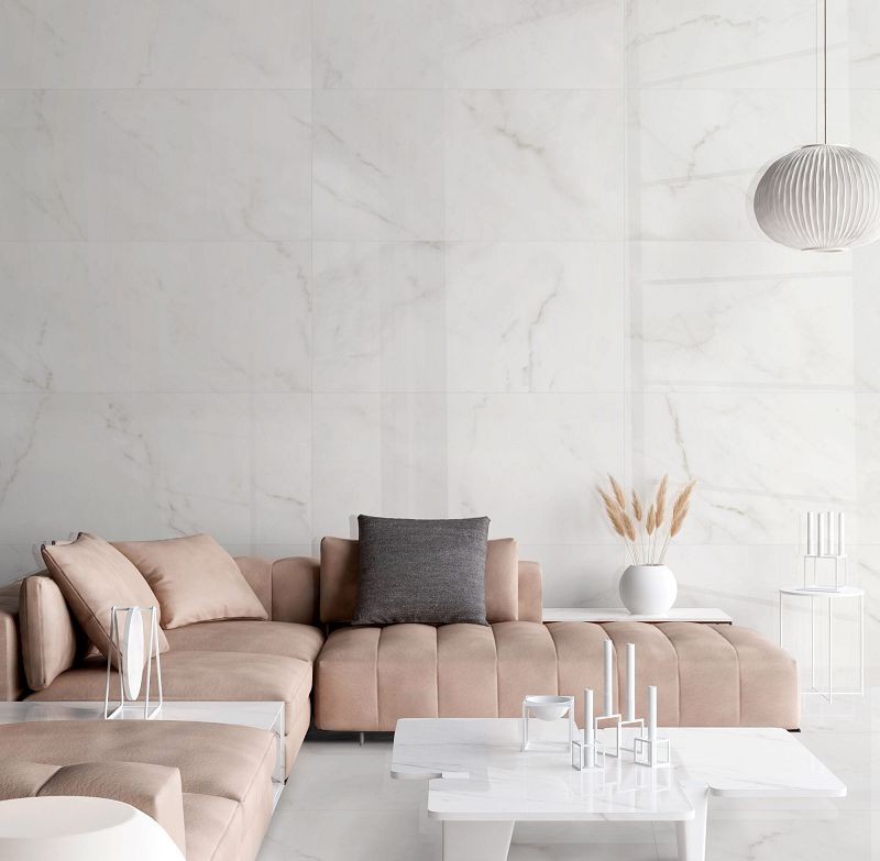ITT Alexandra White Polished Rect. 60x120 płytka imitująca marmur 134597