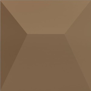 Dune Shapes Japan Bronzo 25x25 Wandfliese 187487