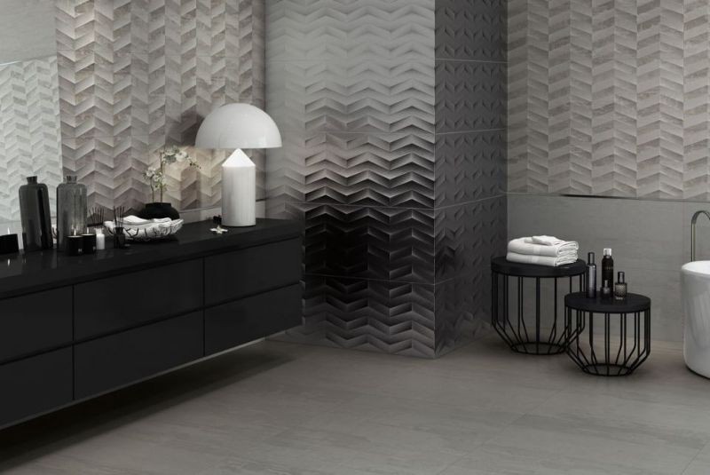 Aparici Jacquard Grey 44,63x119,3 płytka ścienna 109409
