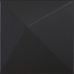 Dune Shapes Kioto Schwarz 25x25 187335 Wandfliese