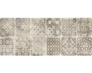 Marazzi Alchimia Greige Boho Fliesen 60x180: Patchwork Wandfliesen Dekor M18R