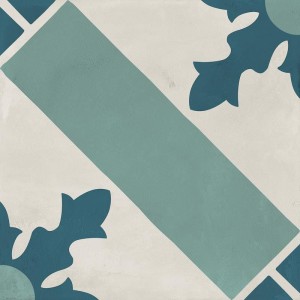 Marca Corona Terra Art Cardinale Oceano/Cielo 20x20 I381 Patchwork-Fliesen
