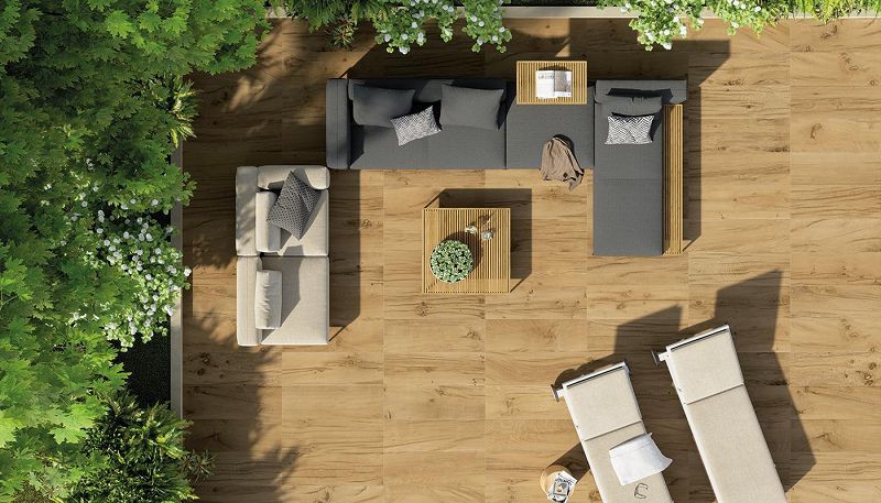 Emil Ceramica/Provenza Revival Biondo Silktech Plus 20x120 ELHR płytki gresowe imitujące drewno 126543