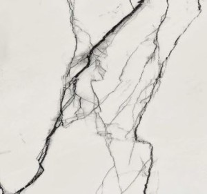 Florim Floor Gres B&W Marble Breach: 120x120 cm weiße Marmorfliesen mit schwarzen Adern
