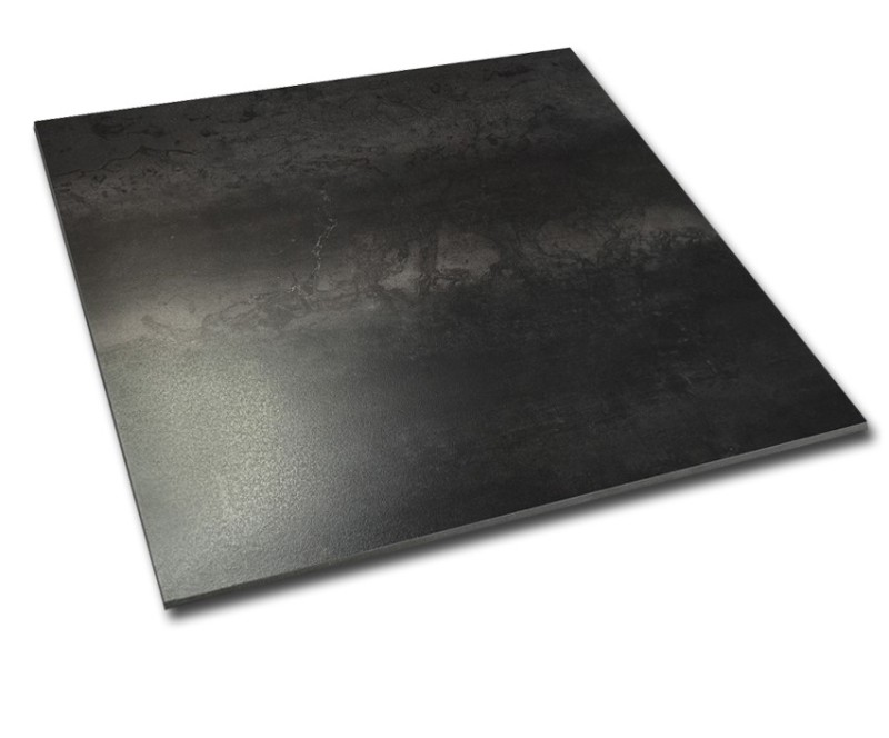 Płytki podłogowe świecacę rdzawe brazowy metal Azteca Cosmos Lux Negro 60x60 crp, ir 14008