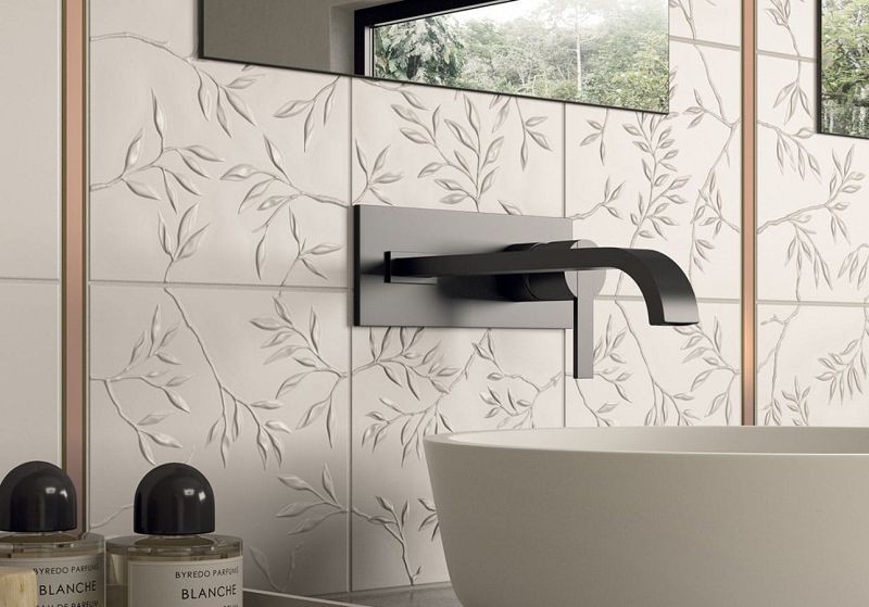 Marca Corona 4D Plain White 20x20 E060 płytki ścienne 142869
