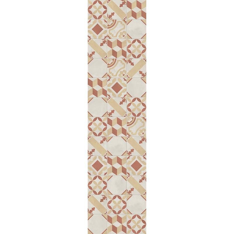 Marca Corona Terra Art Mix Tramonto/Crema 20x20 I401 płytki gresowe patchworkowe 144411