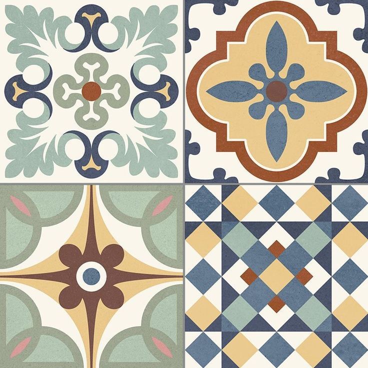 Gayafores Heritage Mix 33,15x33,15 płytki podłogowe patchwork 131839